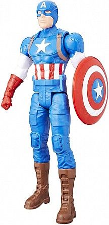 Игрушка-фигурка Hasbro, Капитан Америка, Марвел, 30 см Captain America, Marvel, Titan Hero Series SK Киев - изображение 1