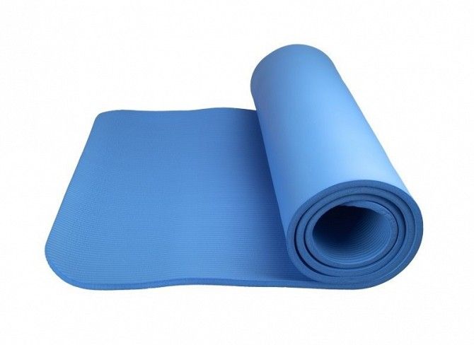 Коврик для йоги и фитнеса Power System PS-4017 FITNESS-YOGA Mat Blue SKL24-145266 Киев - изображение 1