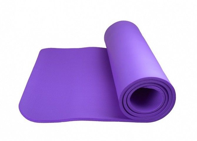 Коврик для йоги и фитнеса Power System PS-4017 FITNESS-YOGA Mat Purple SKL24-145267 Киев - изображение 1