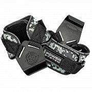 Крюки для тяги на запястья Power System Hooks Camo PS-3370 Black-Grey L SKL24-145353 Киев