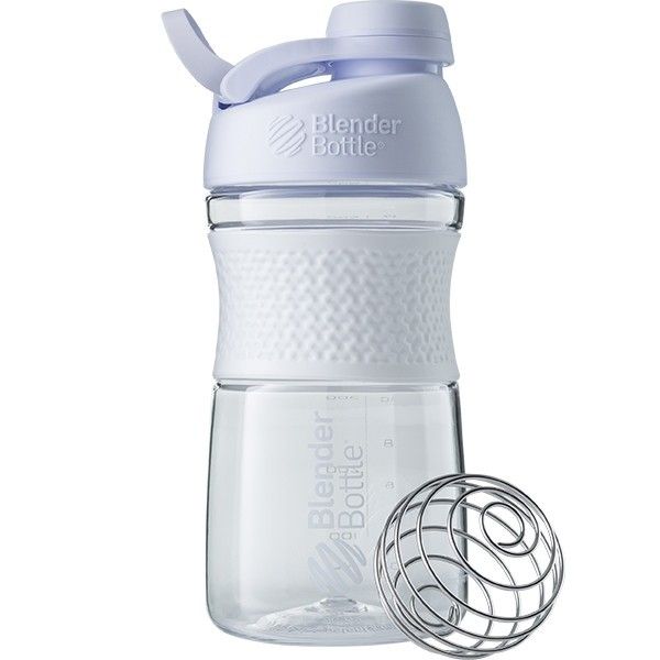 Бутылка-шейкер спортивная BlenderBottle SportMixer Twist 590ml White SKL24-144930 Киев - изображение 1