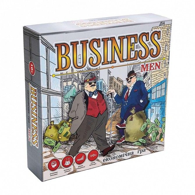 Игра настольная Strateg BUSSINESSmen на украинском SKL11-237767 Киев - изображение 1