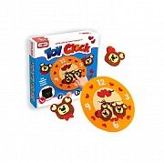 Часы из фетра Strateg Toy clock Ведмедики на украинском SKL11-237455 Киев
