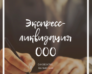 Швидка ліквідація підприємства. Ліквідація ТОВ за 24 години. Киев