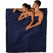 Вкладиш в спальник Sea To Summit Premium Cotton Travel Liner Double Rectangular Navy Blue SKL35-2545 Киев