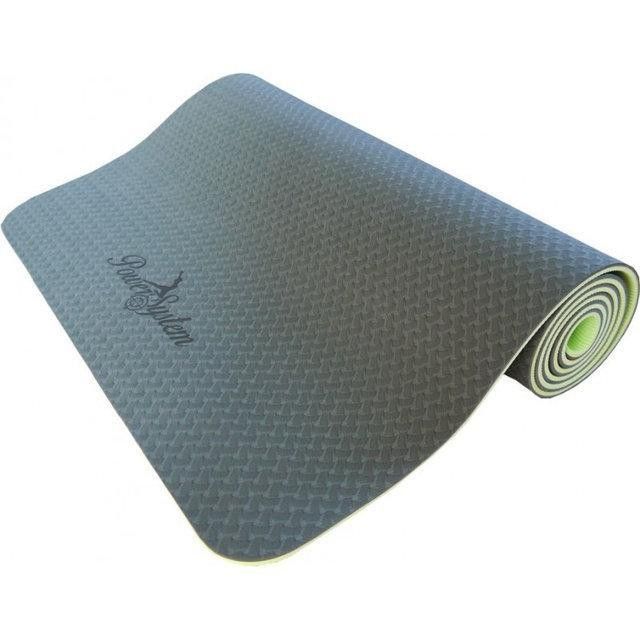 Коврик для йоги и фитнеса Power System Yoga Mat Premium PS-4056 Green SKL24-145270 Киев - изображение 1