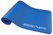 Коврик, мат для йоги и фитнеса SportVida Nbr 1 см SV-HK0069 Blue SKL41-160687 Киев