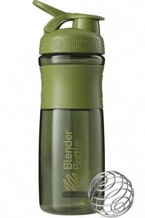 Бутылка-шейкер спортивная BlenderBottle SportMixer 820ml Moss Green SKL24-144849 Київ - изображение 1