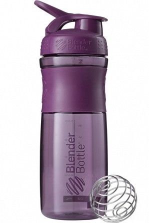 Бутылка-шейкер спортивная BlenderBottle SportMixer 820ml Plum SKL24-144850 Киев - изображение 1