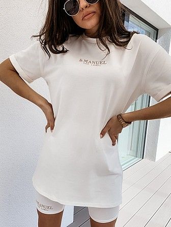 Женский костюм белый 42-44 и 44-46 кулир SKL11-250650 Киев - изображение 1