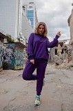 Женский костюм лаванда 42-44, 46-48 и 50-52 трикотаж-кашкорсе SKL11-250659 Киев