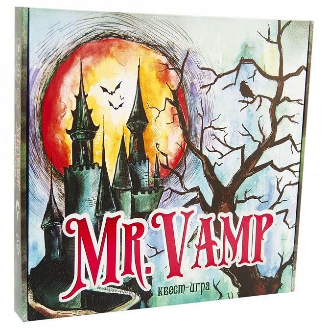 Игра настольная Strateg Mr. Vamp 30616 на русском SKL11-237134 Киев - изображение 1