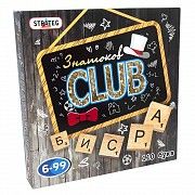 Игра настольная Strateg Знатоки Club на русском SKL11-237834 Киев