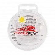 Капа боксерская PowerPlay JR прозрачная-lemon 3306 SKL24-190114 Киев