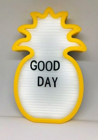 Ночник светильник Ананас Light up message board с посланием SKL32-189994 Київ - изображение 1