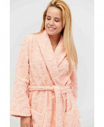 Халат махровий жіночий Annette Peach розмір XL SKL58-252326 Киев - изображение 1