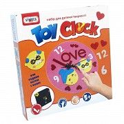 Часы из фетра Strateg Toy clock Любов на украинском SKL11-237456 Киев