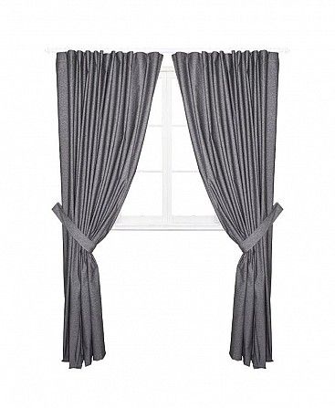 Штора Hygge 250Х200 Black 100 бавовна SKL58-252045 Киев - изображение 1