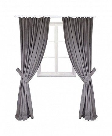 Штора Hygge 250Х200 Marron 100 бавовна SKL58-252047 Киев - изображение 1