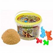 Кинетический песок Strateg Magic sand, светится в темноте, классический, ведро 0,5 кг SKL11-237238 Киев