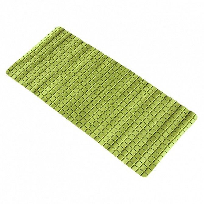 Коврик в ванную комнату Bathlux Green Leaves 40205 антискользящий резиновый 35х78 см SKL11-132552 Киев - изображение 1
