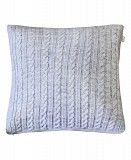 Наволочка вязана Soft коси Сірий 45х45 SKL58-252233 Киев