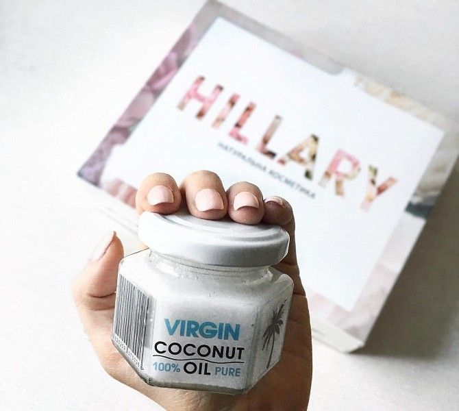 Нерафинированное кокосовое масло Hillary Virgin Coconut Oil 100мл SKL13-131383 Киев - изображение 1