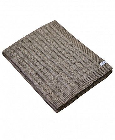 Плед Soft коси Горіх 140х180 SKL58-252204 Київ - изображение 1