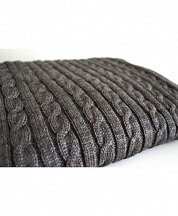 Плед Soft коси Графіт 140х180 SKL58-252206 Київ - изображение 1
