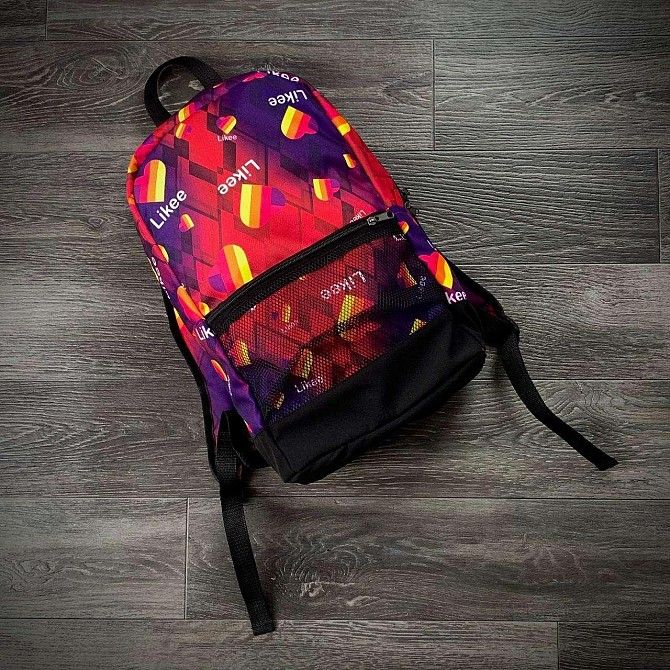 Рюкзак Likee Женский Мужской Городской для ноутбука лайк фиолет SKL59-261302 Киев - изображение 1