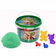 Кинетический песок Strateg Magic sand, светится в темноте, мятного цвета, ведро 0,5 кг SKL11-237236 Киев