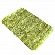 Коврик в ванную комнату Bathlux Green Leaves 10104 антискользящий хлопковый 45х70 см SKL11-132450 Киев