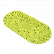 Коврик в ванную комнату Bathlux Green Leaves 40028 антискользящий резиновый 69х35 см SKL11-132546 Киев