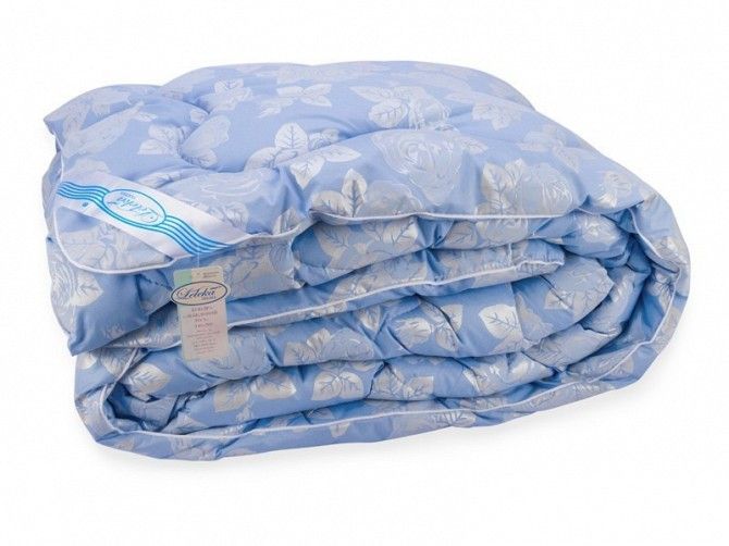 Одеяло Лебяжий Пух Leleka-Textile Евро 200х220 Голубая Роза SKL53-239861 Киев - изображение 1
