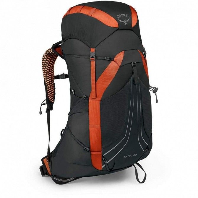 Рюкзак Osprey Exos 48 SM Blaze Black SKL35-251119 Киев - изображение 1
