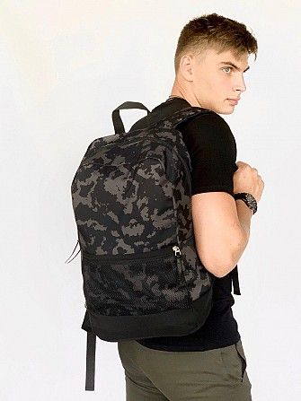 Рюкзак Brand Городской для ноутбука серый камуфляж SKL59-259689 Киев - изображение 1