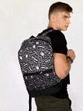 Рюкзак Bunny Logo Городской для ноутбука черный-белый SKL59-259688 Киев