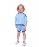 Костюм Fashion Blue 110/116 футболкашорти SKL58-252278 Киев