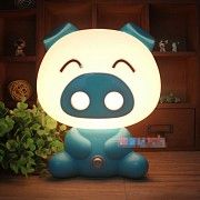 Светильник ночник Свинка Blue SKL32-152812 Киев