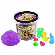 Кинетический песок Strateg Magic sand сиреневого цвета, ведро 1 кг SKL11-237263 Киев