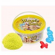 Кинетический песок Strateg Magic sand, желтого цвета с ароматом банана, ведро 350 г SKL11-237252 Киев
