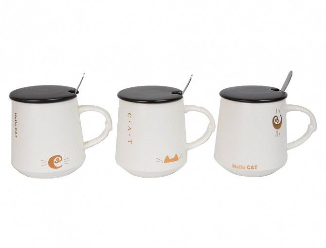 Кружка Hello Cat SKL11-208133 Киев - изображение 1