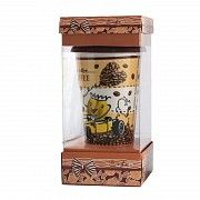 Кружка с силиконовой крышкой в подарочной упаковке Coffee SKL11-203597 Киев