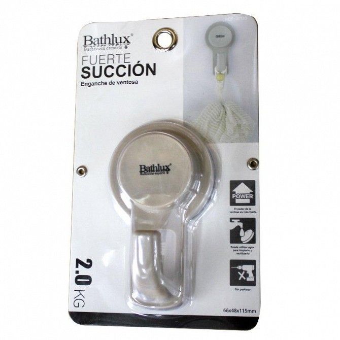 Крючок для полотенца Bathlux на вакуумной присоске 1шт. Rosa 30153 SKL11-132538 Киев - изображение 1