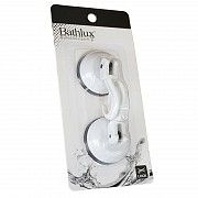 Крючок для полотенца Bathlux на вакуумной присоске 2шт. Flowers 90222 SKL11-132687 Киев