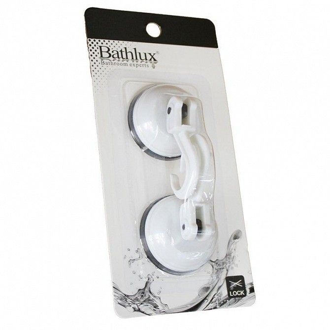 Крючок для полотенца Bathlux на вакуумной присоске 2шт. Flowers 90222 SKL11-132687 Киев - изображение 1