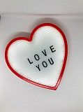 Ночник светильник Сердце Light up message board с посланием SKL32-189995 Киев