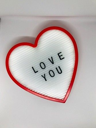Ночник светильник Сердце Light up message board с посланием SKL32-189995 Киев - изображение 1