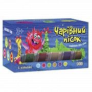 Песок волшебный Strateg, 6 цветов по 150 гр, в коробке 19,5 см, 10,5 см, 10 см SKL11-237288 Киев