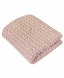 Плед Soft коси Пудра 140х180 SKL58-252217 Киев